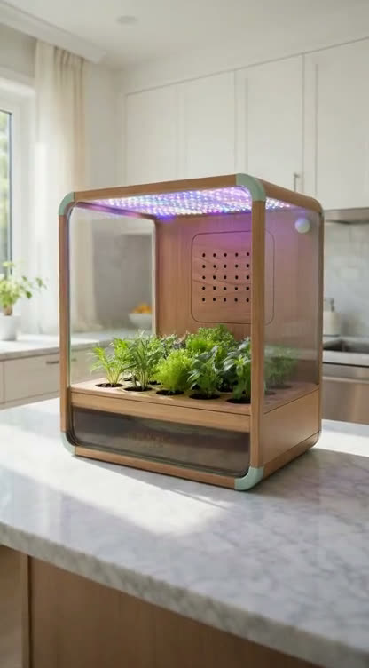 GrowBox hedef ürün tasarımının konsept görünümü